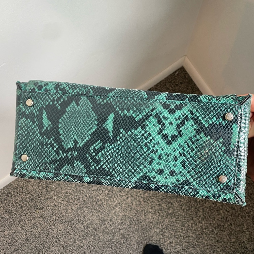 Kate Spade Denee South Kensington Blue Snake Bag - Picture 6 of 7